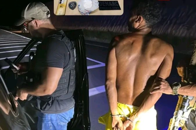 DENARC prende suspeito e apreende cocaína durante operação em Timon