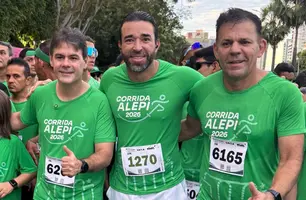 Destaques de quem esteve participando da tradicional Corrida da ALEPI (Foto: Instagram)