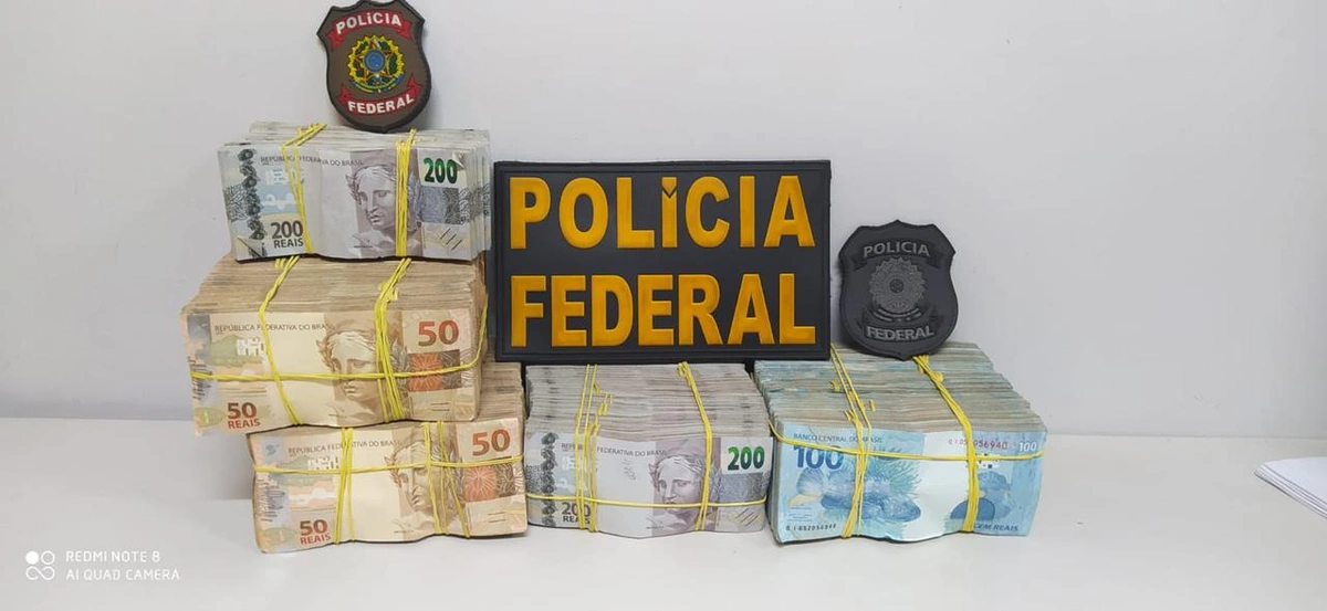 Dinheiro apreendido