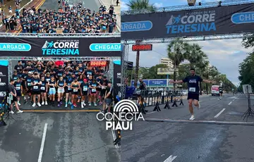 Draga Alana incentiva esporte durante 1ª edição do Corre Teresina