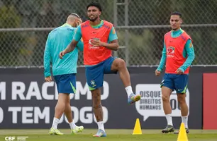 Éderson chega aos Estados Unidos e se junta ao elenco do Brasil para a Copa (Foto: Rafael Ribeiro/CBF)