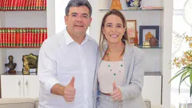 Elzuila Calisto reforça pré-candidatura à Alepi após encontro com Rafael Fonteles (Foto: Reprodução)
