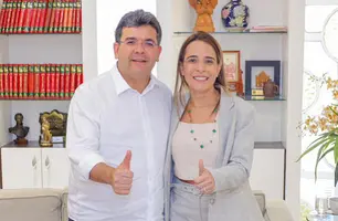 Elzuila Calisto reforça pré-candidatura à Alepi após encontro com Rafael Fonteles (Foto: Reprodução)