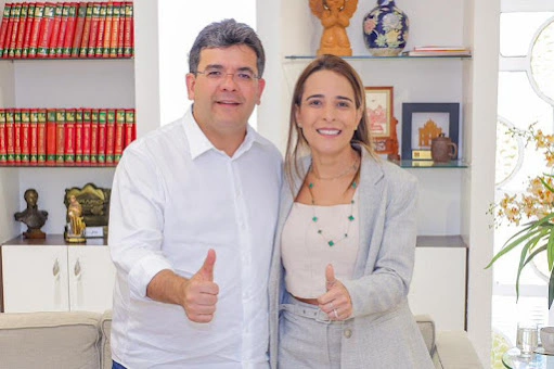 Elzuila Calisto reforça pré-candidatura à Alepi após encontro com Rafael Fonteles