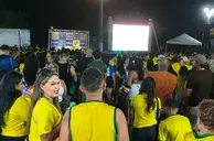 Em Parnaíba, torcida acompanha a estreia do Brasil na Copa em clima de animação