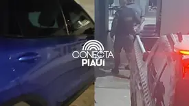 Empresário é preso após disparo de arma durante briga de trânsito em Teresina (Foto: Conecta Piauí)