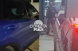 Empresário é preso após disparo de arma durante briga de trânsito em Teresina (Foto: Conecta Piauí)