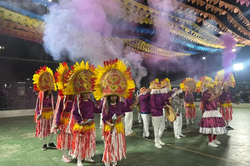 Encontro Nacional de Folguedos encerra com noite de tradição e brilho dos bois