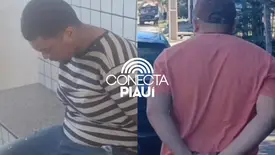 Entregador por aplicativo é detido com drogas durante abordagem em Teresina (Foto: Conecta Piauí)