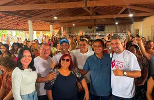 Enzo Samuel entrega poço e trator para comunidade rural em Lagoa Alegre (Foto: Reprodução)