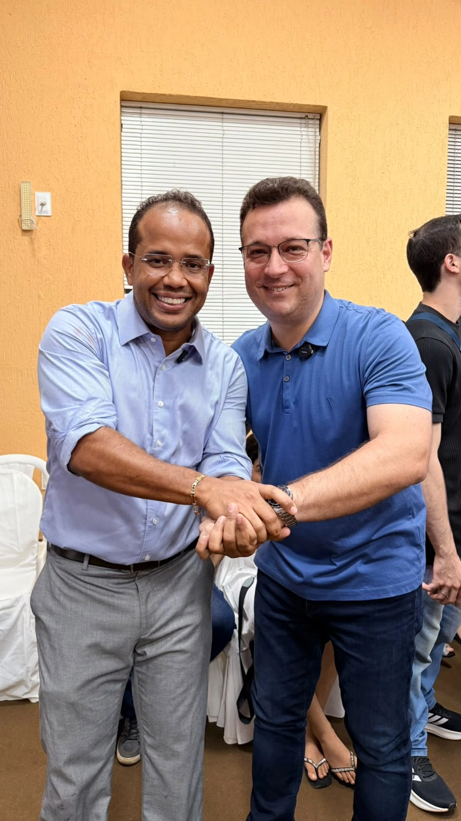 Enzo Samuel recebe apoio de Alan Brandão e fortalece pré-candidatura à Alepi