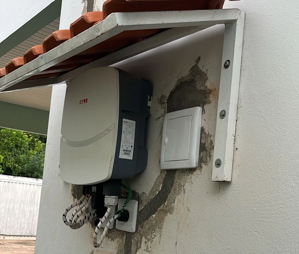 Equipamentos foram instalados na residência
