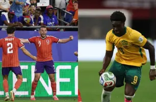 Escócia vence Haiti e Austrália surpreende contra Turquia na estreia da Copa (Foto: Reprodução/Franck Fife/Dean Mouhtaropoulos/AFP)