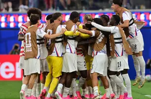 Estados Unidos goleiam Paraguai e iniciam Copa do Mundo com atuação dominante (Foto: Reprodução/Frederic J. BROWN/AFP)