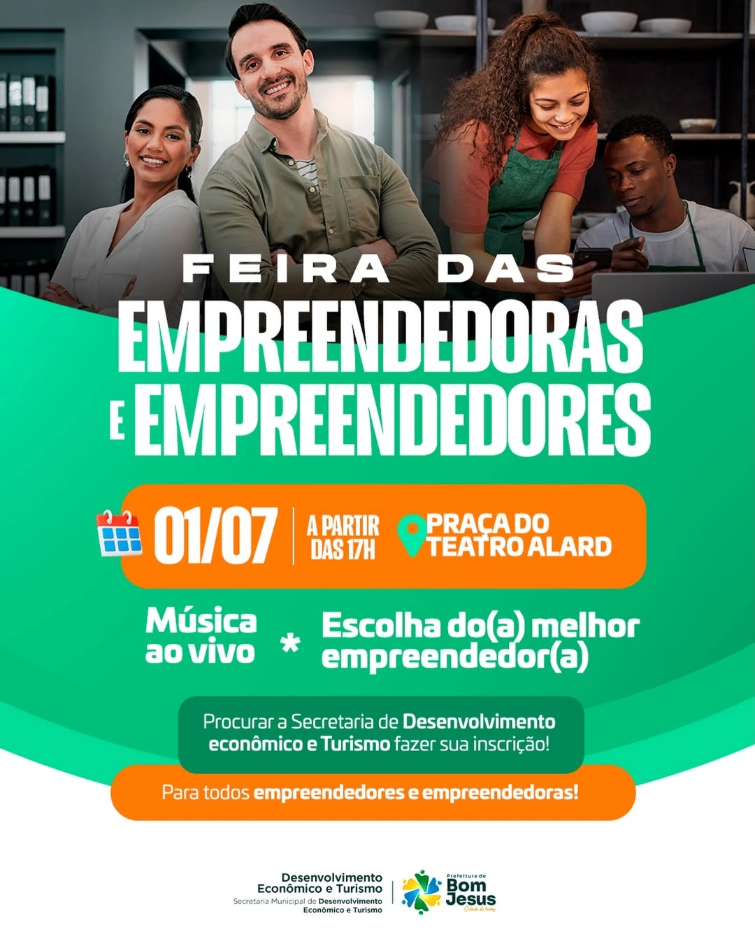 Feira do Empreendedor vai movimentar Bom Jesus no dia 1º de julho