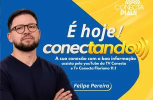 Felipe Pereira estreia programa "Conectando" na TV Conecta nesta segunda (Foto: Reprodução)