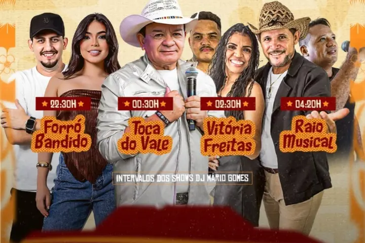 Festejo de Santo Antônio inicia nesta sexta (05) com grandes shows em Campo Maior