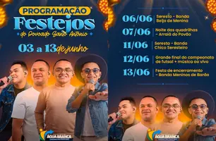 Festejos do Povoado Santo Antônio movimentam comunidade em Água Branca (Foto: Reprodução)