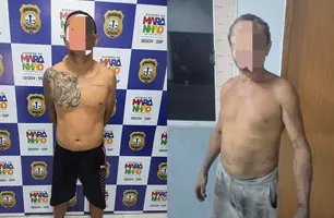 Foragido de Brasília por furto e condenado por roubo são presos em Timon (Foto: Divulgação/Polícia Civil)