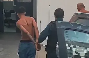 Força Tática prende suspeito de roubo de moto e captura foragido na zona Sudeste (Foto: Reprodução)