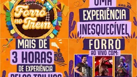 Forró no Trem 2026 (Foto: Reprodução)