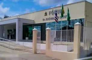Fórum da comarca de Matões (Foto: Reprodução)