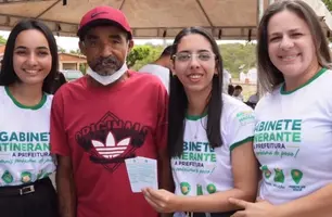 Gabinete Itinerante leva serviços à comunidade Vilão de Baixo em Massapê do Piauí (Foto: Reprodução)
