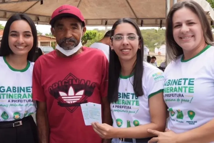 Gabinete Itinerante leva serviços à comunidade Vilão de Baixo em Massapê do Piauí