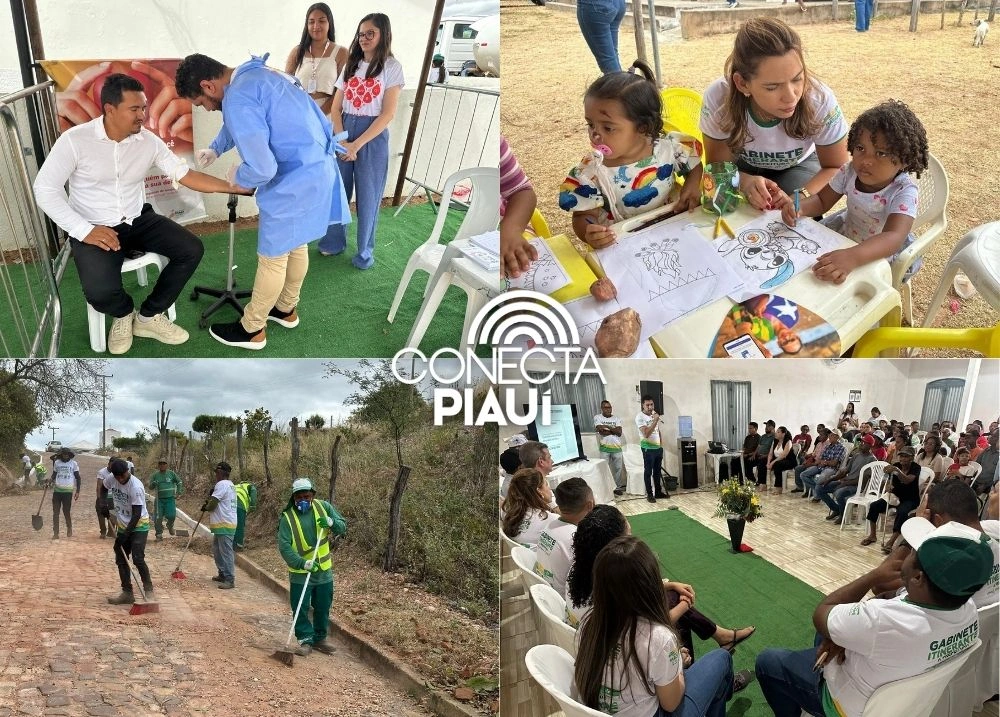 Gabinete Itinerante leva serviços públicos à zona rural de Massapê do Piauí