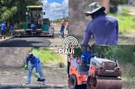 Gestão de Gerlane Cabral conclui etapa de obra asfáltica em São Gonçalo do Piauí