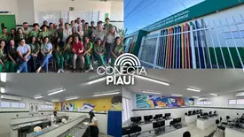 Governador entrega escola reformada e anuncia novas obras em Morro do Chapéu (Foto: Conecta Piauí)