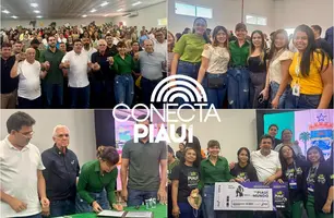 Governador Rafael assina importantes ordens de serviço para obras em Esperantina (Foto: Reprodução)