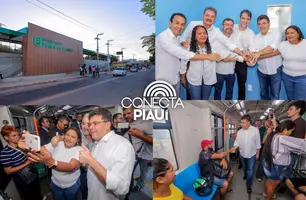 Governador Rafael Fonteles inaugura estação e amplia alcance do Metrô de Teresina (Foto: Reprodução)