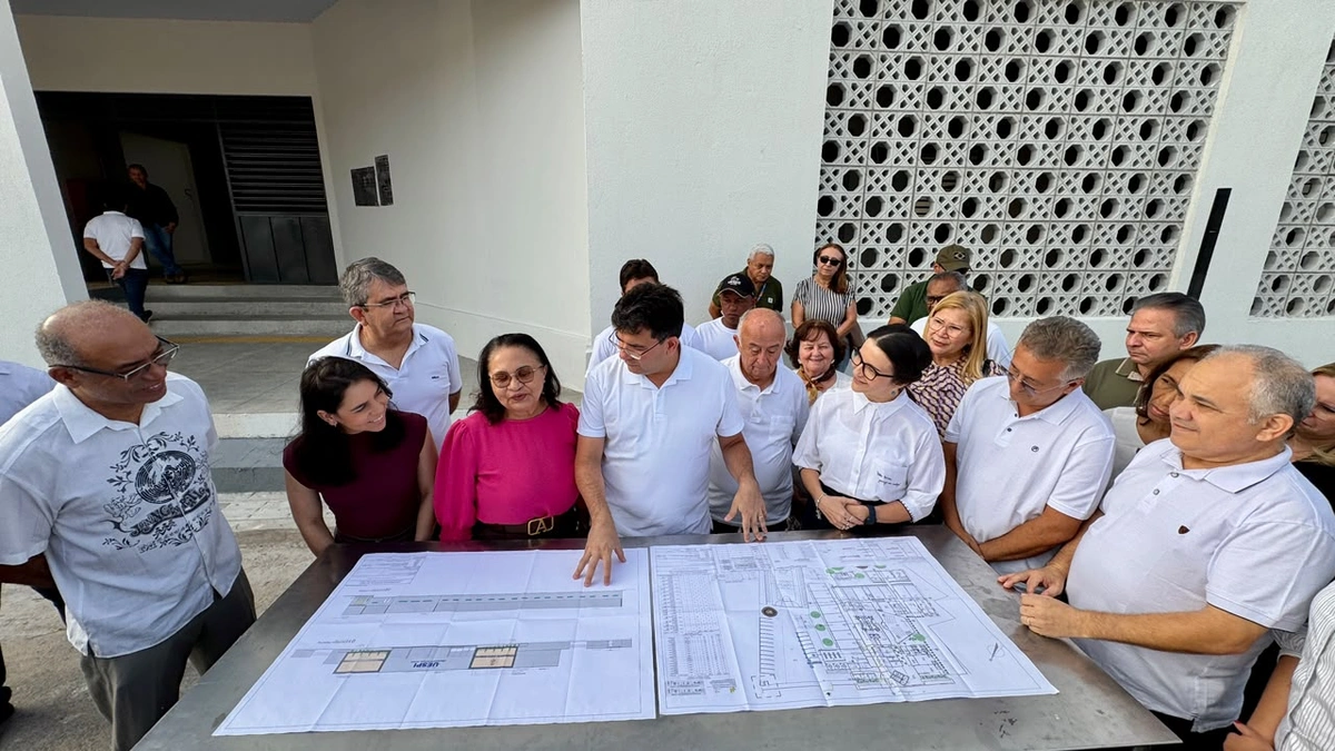 Governador Rafael Fonteles realiza visita técnica às obras do campus da Uespi de Floriano