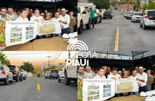 Governador vistoria obras do Mais Asfalto e destaca mais de R$ 300 milhões investidos em Teresina (Foto: Conecta Piauí)