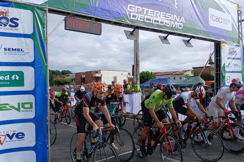 GP Teresina de Ciclismo reúne atletas de sete estados brasileiros na disputa