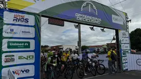 GP Teresina de Ciclismo reúne atletas de sete estados brasileiros na disputa (Foto: Conecta Piauí)
