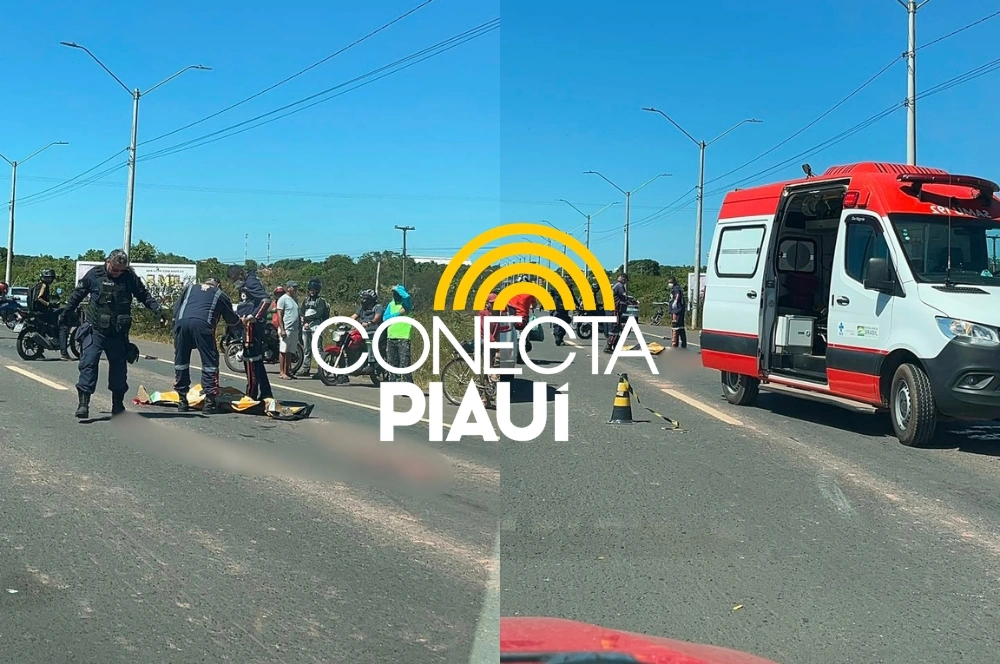 Grave acidente deixa mulher morta na BR-316, na entrada de Demerval Lobão