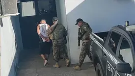 Homem com mandado por tráfico é preso pelo BOPE na zona Sul de Teresina (Foto: Reprodução)