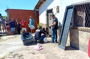 Homem é executado a tiros na porta de casa e outro fica ferido em Regeneração (Foto: Reprodução)
