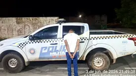 Homem é preso após agredir a própria mãe e dois irmãos em cidade do Piauí (Foto: Reprodução)
