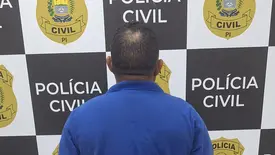 Homem é preso após agredir ex-companheira e descumprir medida protetiva no Piauí (Foto: Reprodução)