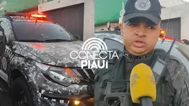 Homem é preso com pistola furtada durante abordagem na Grande Dirceu (Foto: Conecta Piauí)