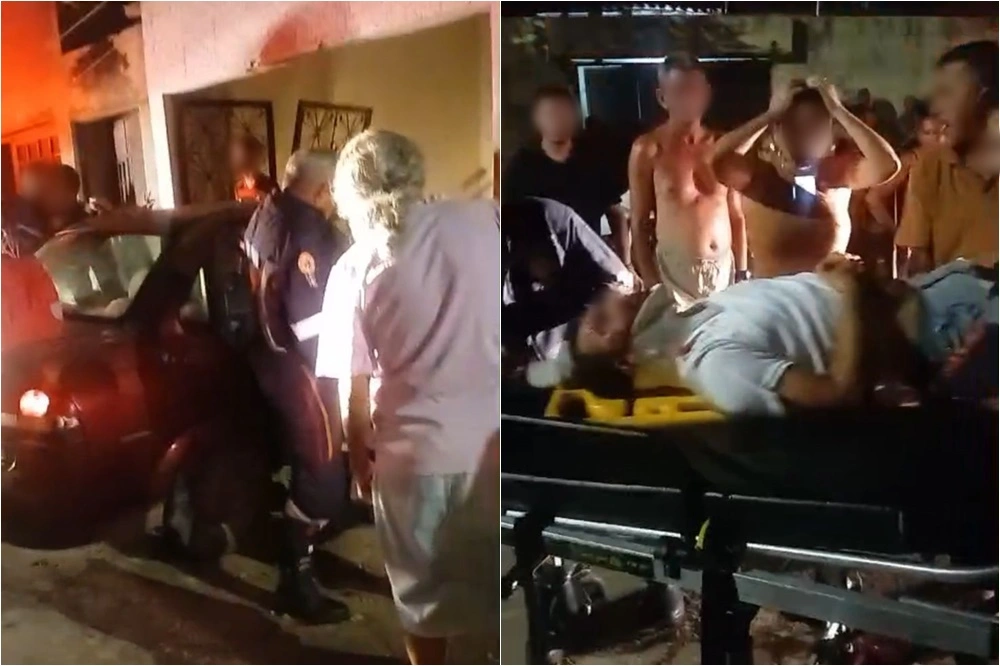 Homem fica ferido após carro colidir com outro veículo e invadir casa em Teresina