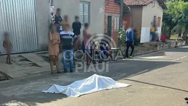 Homem morre após surto e confronto com policiais deixa PM ferido em Campo Maior (Foto: Reprodução)