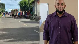 Homem morto em Campo Maior (Foto: Reprodução)