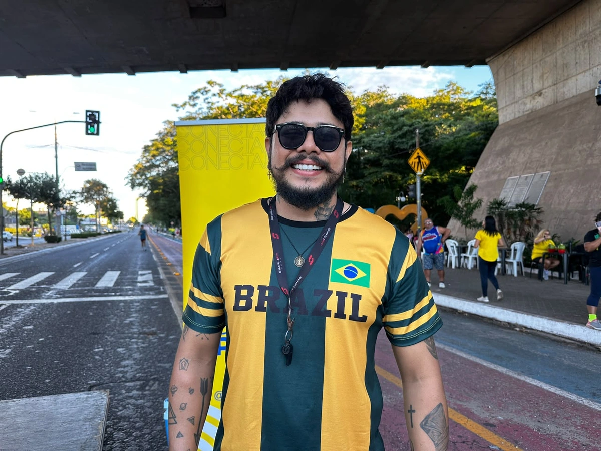 Idealizador do encontro, o professor Dennis Silva