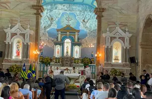 Igreja Católica em Oeiras (Foto: Maria Clara César / Conecta Piauí)