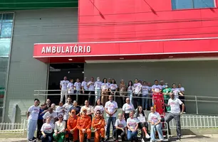Instituto Natan Portella realiza simulado de incêndio para capacitar brigadistas (Foto: Reprodução)