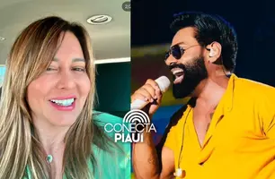 Ivanária Sampaio anuncia show de Pablo no São João da Esperança em Esperantina (Foto: Reprodução)